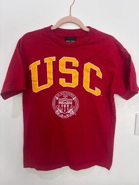 USC Trojans Heritage T-Shirt Red Yellow University of Southern California M